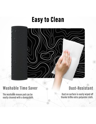 Alfombrilla de Ratón Grande Ovenbird 80x30 cm Antideslizante