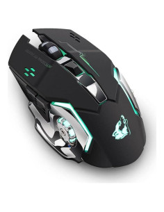 Ratón Inalámbrico Mecánico Aimery con Luz RGB 6 Botones