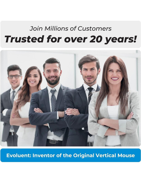 Ratón Vertical Ergonómico Evoluent VMDLW para Mano Izquierda
