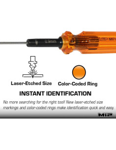 Destornillador Hexagonal MIP 0.9mm con Agarre Suave 2