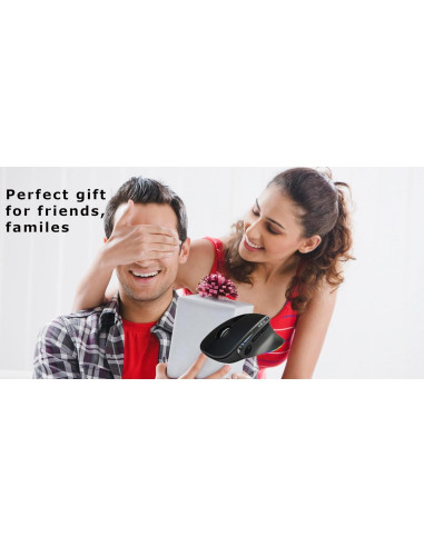 Ratón Ergonómico Vertical SHARE SUNSHINE Bluetooth USB Negro