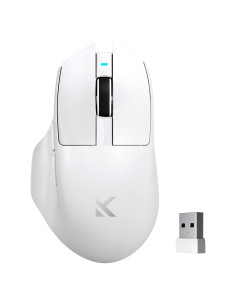 Ratón Inalámbrico Ergonómico MCHOSE G7 12K DPI Blanco