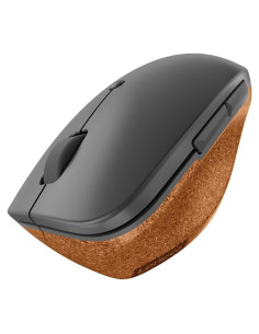 Ratón Vertical Inalámbrico Lenovo Go - Negro - 272g