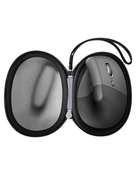 Funda ANKHOH para Mouse Ergonómico Logitech Lift - Negra