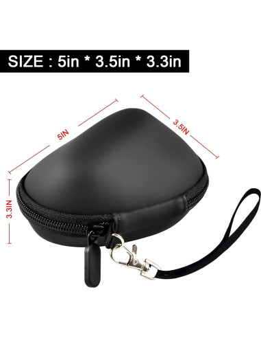Funda ANKHOH para Mouse Ergonómico Logitech Lift - Negra