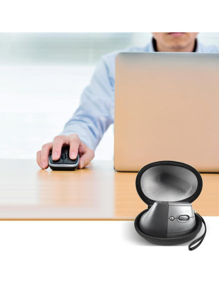 Funda ANKHOH para Mouse Ergonómico Logitech Lift - Negra