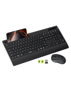 Combo Teclado y Ratón Inalámbrico seenda COE201 Ergonómico