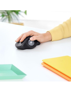 Trackball Inalámbrico Logitech MX Ergo Plus con Cuña 10 2