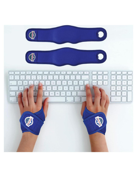 Reposamuñecas ergonómico EXPOPROX ajustable 35.56x7.62cm