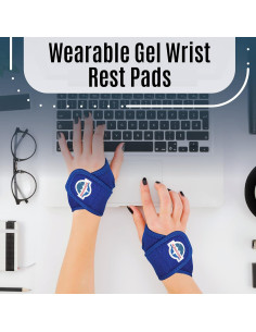 Reposamuñecas ergonómico EXPOPROX ajustable 35.56x7.62cm 2