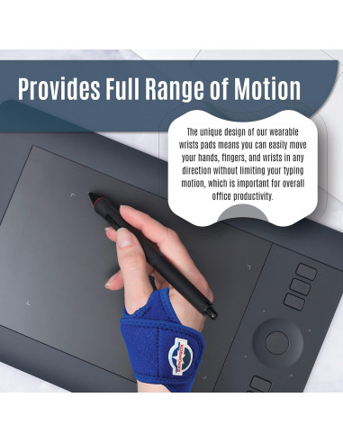 Reposamuñecas ergonómico EXPOPROX ajustable 35.56x7.62cm