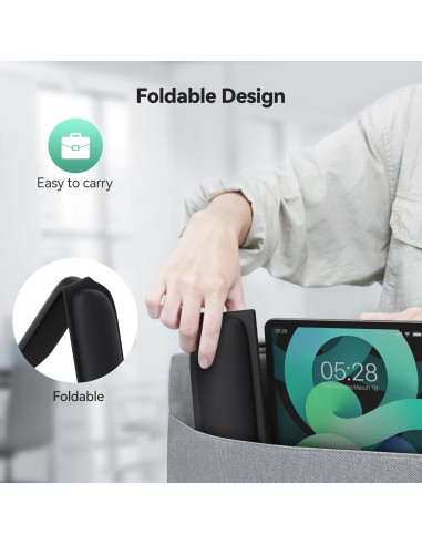 Set Ergonómico TECKNET 3-en-1 con Reposamuñecas de Espuma