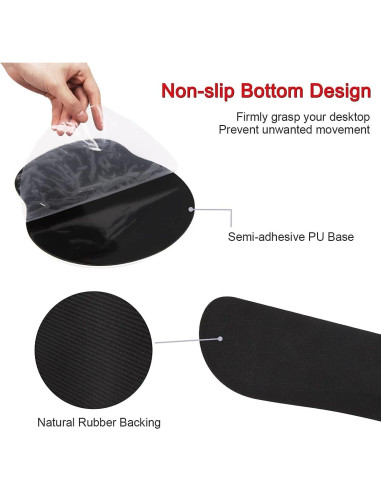 Almohadilla Ergonómica para Muñeca y Mouse FDHHKJUKO
