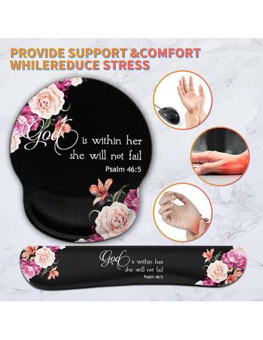 Almohadilla Ergonómica para Muñeca y Mouse FDHHKJUKO