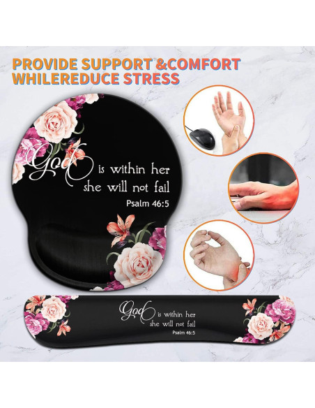 Almohadilla Ergonómica para Muñeca y Mouse FDHHKJUKO Almohadilla Ergonómica para Muñeca y Mouse FDHHKJUKO