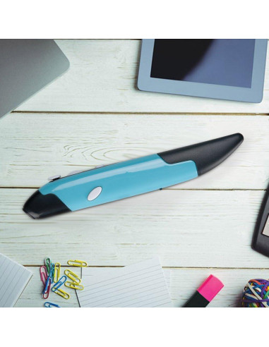 Ratón Óptico Inalámbrico Lychee Mini 800/1200/1600 DPI Azul