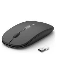 Ratón Inalámbrico Recargable Anmck AW01P - Silencioso 4 DPI