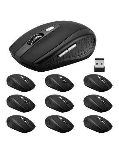 Ratón Inalámbrico 2.4GHz Guiheng - 6 Botones - Paquete de 10