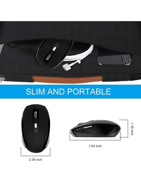 Ratón Inalámbrico 2.4GHz Guiheng - 6 Botones - Paquete de 10 Ratón Inalámbrico 2.4GHz Guiheng - 6 Botones - Paquete de 10