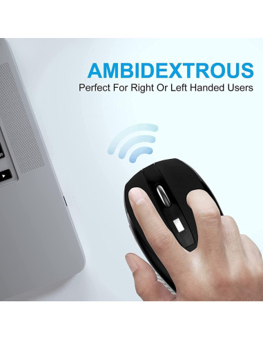 Ratón Inalámbrico 2.4GHz Guiheng - 6 Botones - Paquete de 10