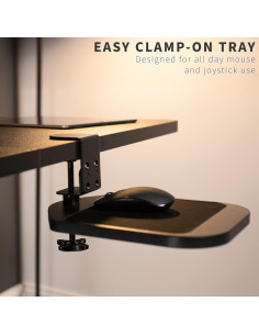 Soporte para Almohadilla de Ratón VIVO, Ajustable 27.18x21.84cm 2