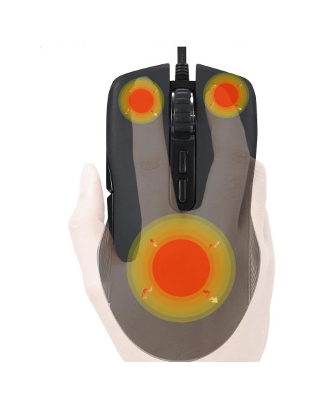 Ratón Térmico USB C Pro ValueRays, Calentador de Mano Ergonómico