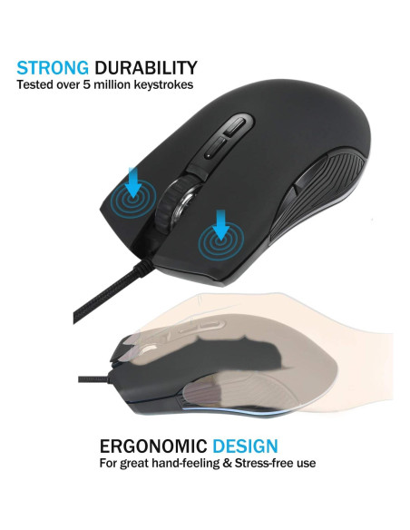 Ratón Térmico USB C Pro ValueRays, Calentador de Mano Ergonómico