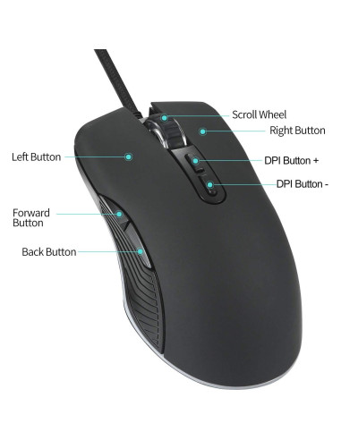 Ratón Térmico USB C Pro ValueRays, Calentador de Mano Ergonómico