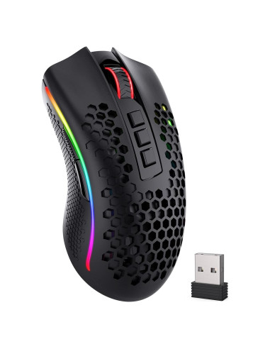 Ratón Gaming Inalámbrico Redragon M808 Storm Pro RGB 16000 DPI