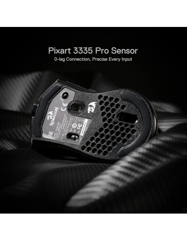 Ratón Gaming Inalámbrico Redragon M808 Storm Pro RGB 16000 DPI