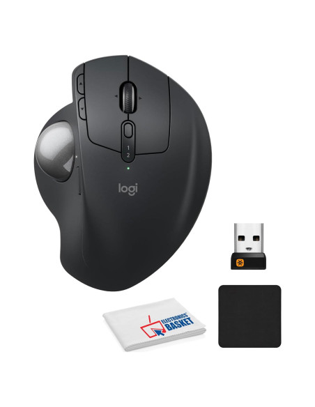 Logitech MX Ergo S Ratón Trackball Inalámbrico 2.4GHz, 6 Botones