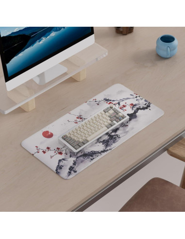 Alfombrilla de Ratón Grande SUEHIODHY Sakura 60x30cm Antideslizante