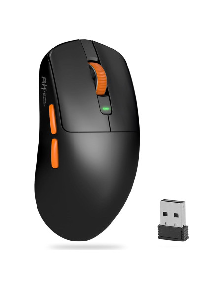 RK ROYAL KLUDGE RK M30 Ratón Inalámbrico 24000 DPI Negro RK ROYAL KLUDGE RK M30 Ratón Inalámbrico 24000 DPI Negro