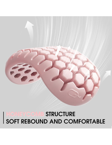 Reposamuñecas ergonómico HEWYIOS para teclado y mouse - Silicona