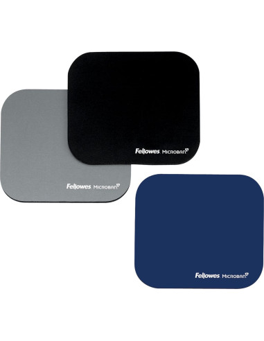 Alfombrilla de Ratón Fellowes Microban Antideslizante 22.86x20.32cm