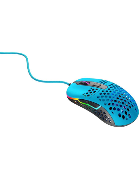 Ratón Gaming Xtrfy M42 RGB Ultra Ligero Azul Miami