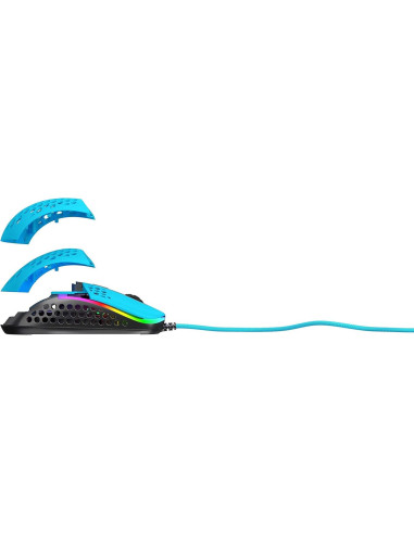 Ratón Gaming Xtrfy M42 RGB Ultra Ligero Azul Miami