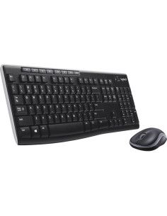 Kit Teclado Inalámbrico Logitech MK270 con Ratón y Auriculares 2
