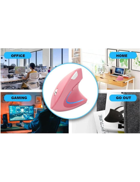 Conjunto Teclado y Ratón Bluetooth Ergonómico SHARE SUNSHINE