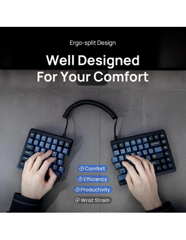 Teclado Mecánico Ergonómico MISTEL MD770 TKL Bluetooth 5.0