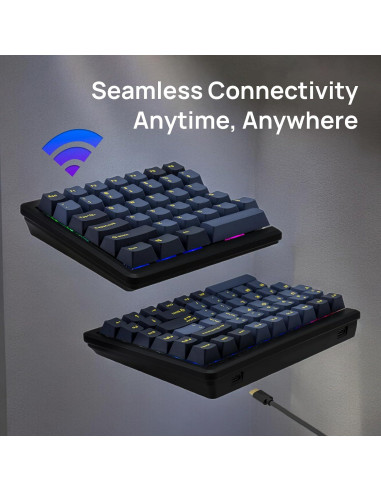 Teclado Mecánico Ergonómico MISTEL MD770 TKL Bluetooth 5.0