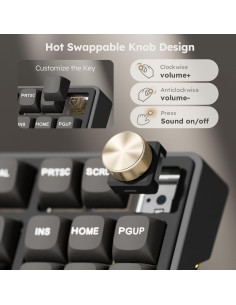 Teclado Mecánico RK Royal Kludge R87 Pro TKL 88 Teclas RGB 2