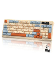 Teclado Gaming Inalámbrico LexonElec M96, 94 Teclas RGB