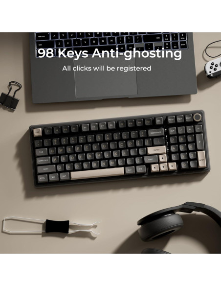 Teclado Mecánico RK Royal Kludge R98 Pro RGB Retroiluminado