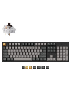Teclado Mecánico Keychron C2 Pro con Cable RGB PBT 100%