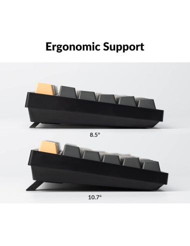 Teclado Mecánico Keychron C2 Pro con Cable RGB PBT 100%