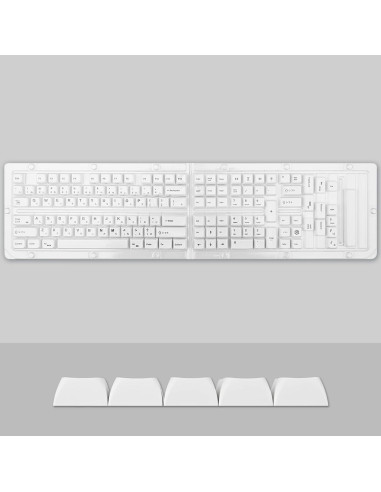 Conjunto de Keycaps PBT 135 Teclas Japonesas Guffercty Kred