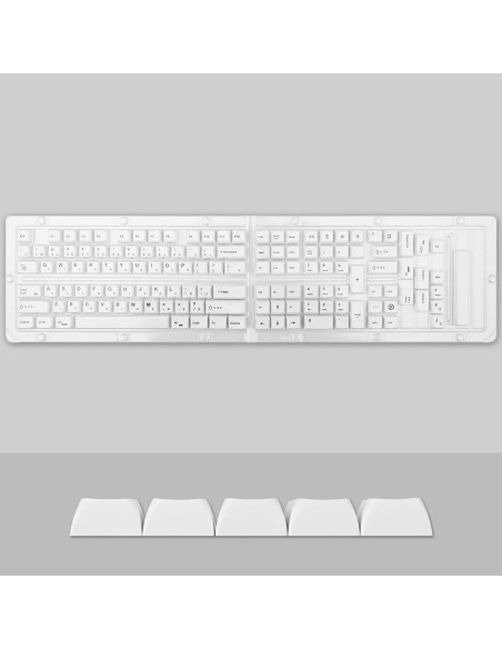 Conjunto de Keycaps PBT 135 Teclas Japonesas Guffercty Kred