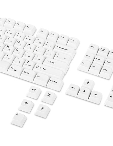 Conjunto de Keycaps PBT 135 Teclas Japonesas Guffercty Kred