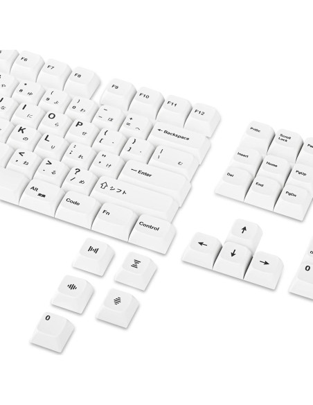 Conjunto de Keycaps PBT 135 Teclas Japonesas Guffercty Kred